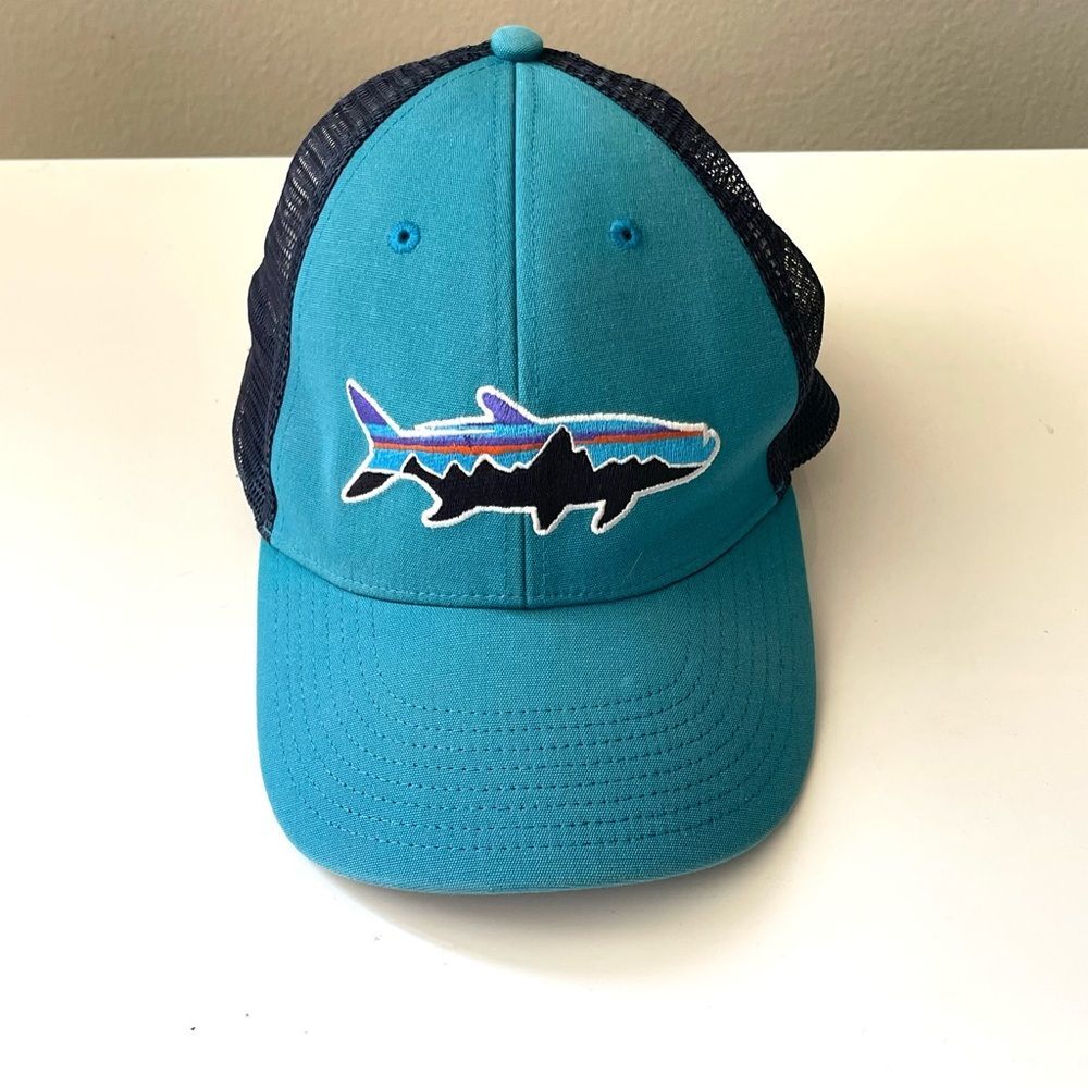 PATAGONIA trucker hat blue‎